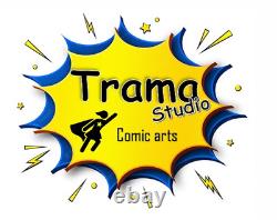 1 commission by Rodrigo Cardoso 11x17 (for 1 character) Trama Studio