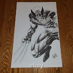 11x17 comic sketch art Wolverine