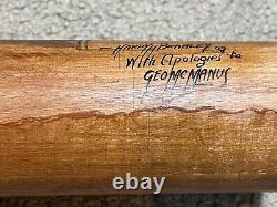 1940s RARE 1/1 BRINGING UP FATHER COMIC Art Custom Rolling Pin By GEORGE McMANUS