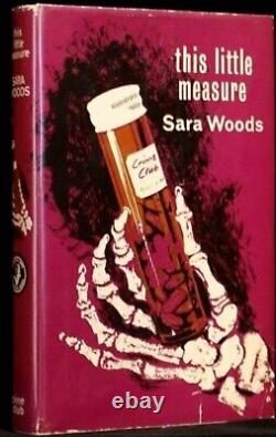1964 book cover art This Little Measure Collins Crime Club Detective horror