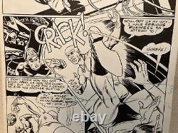 1968 ORIGINAL ART by GIL KANE WALLY WOOD CAPTAIN ACTION #2 Pencils & Inks