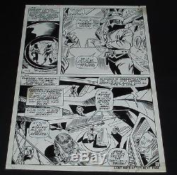 1970 Captain America #132 page 7 original art by Gene Colan with AIM & Modok comic
