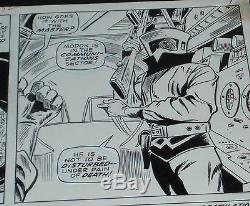 1970 Captain America #132 page 7 original art by Gene Colan with AIM & Modok comic