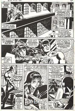 1973 SYD SHORES DAREDEVIL #102 Marvel Original Comic Art Bronze Age