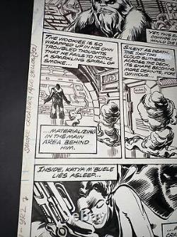 1979 Star Wars Annual 1 Original Art By Mike Vosburg and Steve Leialoha