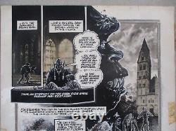 1982 Marvel Bizarre Adventures #33 Steve Bissette Signed Original Comic Art