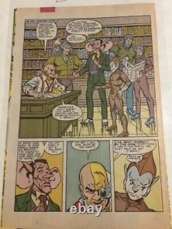 1986 Silver Hawks # 4 Page 4 Original 11 x 14 Comic Art Full 3/4 Team Panel