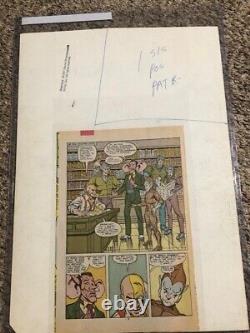 1986 Silver Hawks # 4 Page 4 Original 11 x 14 Comic Art Full 3/4 Team Panel