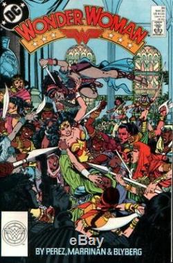 1989 Wonder Woman V2 #30 Original Art Splash Page Marrinan / Perez / DC Comics