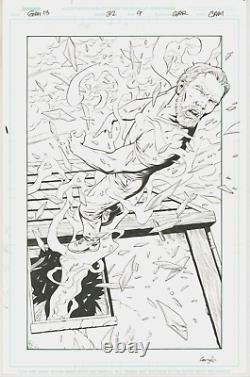 1998 Gen13 #32 Alex Fairchild Gary Frank Original Art Splash Page / Image Comics