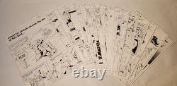 2000 Original Comic Art 30 Panels George Delorenzo Full Issue Origin Kool Kids