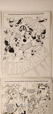 2000 Original Comic Art 30 Panels George Delorenzo Full Issue Origin Kool Kids