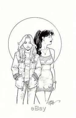 2007, Terry Moore, Strangers In Paradise (sip), Francine And Katchoo! (11 X 17)
