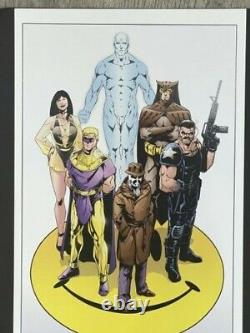 2012 Watchmen 11x17 Original Art Commission by Jim Calafiore Rorschach Nite-Owl