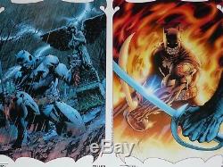 2013 Sdcc Batman Hush Art Print Portfolio Set By Jim Lee & Alex Sinclair /100