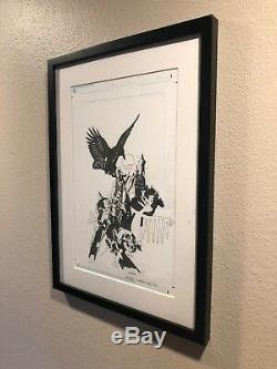 2014 Mike Mignola Baltimore The Apostle and the Witch of Harju Original Art