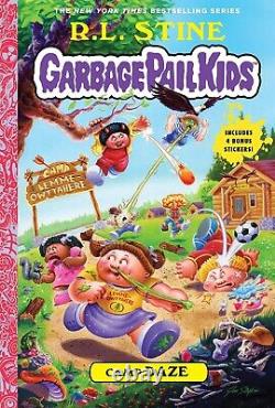 2021 R. L. Stine Garbage Pail Kids Camp Daze book original art by Chris Meeks