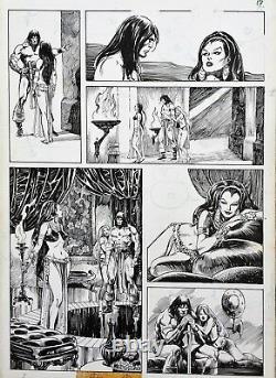 A Gorgeous Conan Page by John Buscema and Alfredo Alcala
