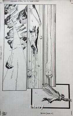 ADAM KUBERT 11x17 Original Art 3 Pieces From The Avengers #700 Pg 47 PUBLISHED