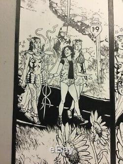 ALAN MOORE PROMETHEA ORIGINAL ART J. H. Williams III / Mick Gray