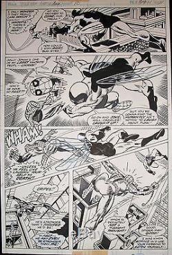 Amaziing Spider-man Annual #10 / Orig Art/ 1976 The Fly/ Kane/ Giacoia/ Esposito