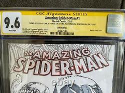 AMAZING SPIDER-MAN #1 Jam Sketch Original Art CGC 9.6 Tyler Kirkham