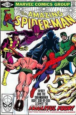 Amazing Spider-man 214 Original Art Pg / 1981 Spidey Vs Namor / Romita & Mooney