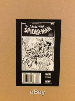 AMAZING SPIDER-MAN JOHN ROMITA ORIGINAL ART Ed SIGNED #29 REMARQUED MARY JANE