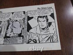AMAZING SPIDER-MAN ORIGINAL COMIC STRIP ART, peter parker, 7-4- 1985