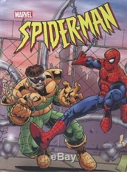 AMAZING SPIDER-MAN vs DOC OCK ORIGINAL COVER ART DOUBLE PAGE SPREAD MARVEL BOOK
