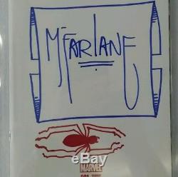 Amazing Spiderman 1 Todd Mcfarlane Original Art Sketch Cgc Signature Series 9.8