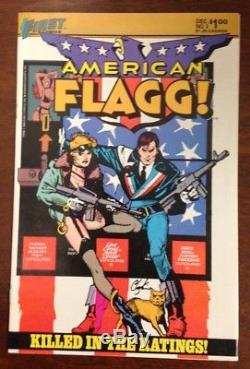 AMERICAN FLAGG #3 Page 3 Original Comic Book Art HOWARD CHAYKIN Hard Times