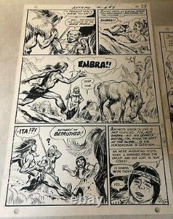 ANTHRO #5 original art 1969 CHASES SEXY GIRLFRIEND DC CAVEMAN Post Art ANTHRO #5 original art 1969 CHASES SEXY GIRLFRIEND DC CAVEMAN Post Art