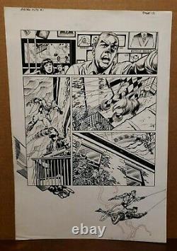 ASTRO CITY Comic Book Original Art Vol 2 Issue 1 P 12 BRENT ANDERSON Kurt Busiek