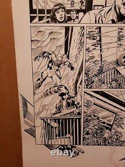 ASTRO CITY Comic Book Original Art Vol 2 Issue 1 P 12 BRENT ANDERSON Kurt Busiek