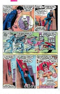 Action Comics #534 DC 1982 (Original Art) Pg 2 Curt Swan Superman Changing