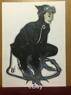 Adam Hughes Original Art Catwoman Pinup Sketch