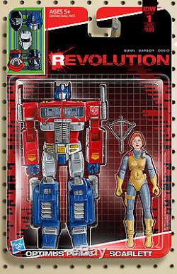 Adam Riches IDW Revolution 1 Original Comic Cover Art Hasbro GI Joe Transformers