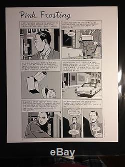 Adrian Tomine Original Art Pink Frosting Classic Optic Nerve Complete Story
