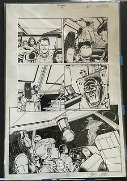 Alan Moore + Chris Sprouse original art Tom Strong Issue 18 Page 23