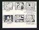 Alex Toth Original Storyboard Batman + Green Lantern In Superfriends