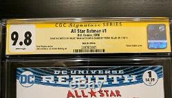 All Star Batman #1 CGC 9.8 SS Signed FRANK MILLER & BRUCE TIMM BATMAN SKETCH Art