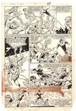 Alpha Flight #30 p. 18 Team Action vs. Scramble 1986 art by Mike Mignola