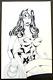 Amazing Original Signed Josh Williams Wonder Woman Inked Pinup 11x17