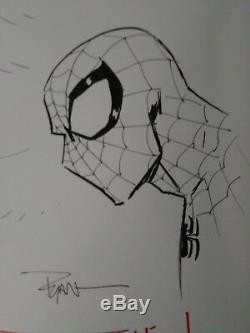 Amazing Spider-Man #1 Ryan Ottley & Todd Mcfarlane SIGN & SKETCH original art