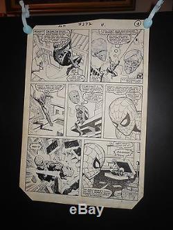 Amazing Spider Man #272 Original Art Sal Buscema 7 Panel Nostalgic Page