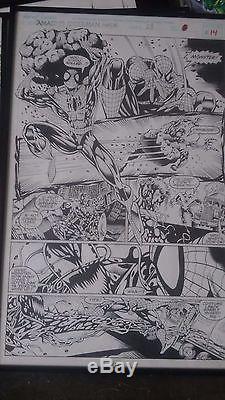 Amazing Spider-Man Annual # 28 (May'94) Original Art Pg (# 14 vs. Carnage)