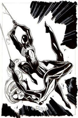 Amazing Spider-Man Original Comic Art #648 Cover (2011) J. Scott Campbell