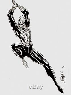 Amazing Spider-Man Original Comic Art #648 Cover (2011) J. Scott Campbell