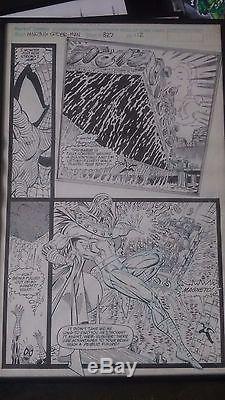 Amazing Spider-Man Vol 1 # 327 (Dec'89) Original Art Pg (# 16 vs. Magneto)